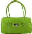 Rafe Women's Green Leather Shoulder Bag