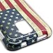 CoverON® Hard Slim Design Case for ZTE Warp 4G LTE - with Cover Removal Pry Tool - American USA Flag