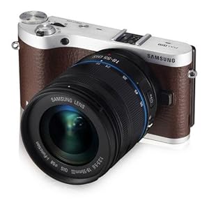 Samsung NX300 20.3MP CMOS Smart WiFi Compact Interchangeable Lens Digital Camera with 18-55mm Lens and 3.3