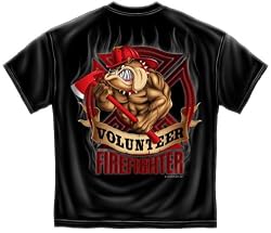 Volenteer Fire Dog - Firefighter T-Shirt