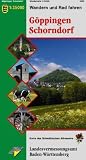 Göppingen / Schorndorf 1 : 35 000: Wandern und Rad fahren