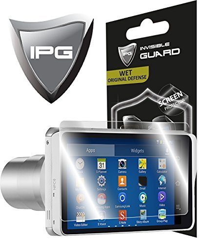 Samsung Galaxy Camera 2 Screen Protector with Lifetime Replacement Warranty Invisible Protective Screen Guard - Smooth / Self-Healing / Bubble -Free By IPG ®