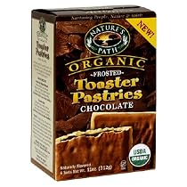 Nature's Path Organic Toaster Pastries, Frosted Chocolate, 6-Count Boxes (Pack of 12)