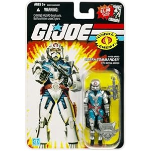 G.I. JOE Hasbro 3 3/4 Wave 6 Action Figure Cobra Commander Battle Armor