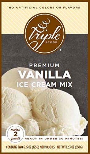 Triple Scoop Premium Vanilla Ice Cream Mix