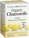 Traditional Medicinals Organic Fair Trade Certified Chamomile Herbal Tea, 16-Count Wrapped Tea Bags (Pack of 6)
