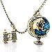 Moonar® Fashion Vintage Telescope Globe Style Charm Chain Sweater Necklace Pendant
