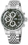 Oris Men's 674 7569 4064MB Flight Timer Telemeter Chronograph Black Dial Watch