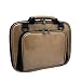 CaseCrown Double Memory Foam Netbook Case with Shoulder Strap (Bronze Faux Alligator Skin) for Asus 1002HAE Eee PC Netbook