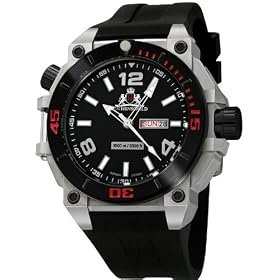 Rothenschild 100 ATM RS-1110-ASIB-S-PU Montre-Bracelet pour Hommes 1000m