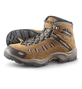 Hi-Tec Men's Bandera Mid WP Hiking Boot,Bone/Brown/Mustard,12 3E US