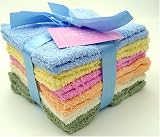 Wash Cloth Gift Pack - Set of 12 - Pastel Colors