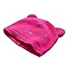 Toubaby Baby Girls Winter Hats Lovely Cat Hats Crochet Hats Rose Red 0-6t