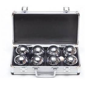Boules in Metal Case