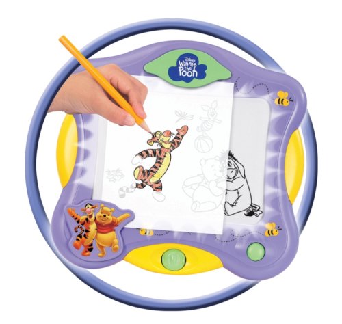 Childrens Toyshop  Toys : Crayola Winnie The Pooh Light & Trace