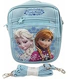 Disney Frozen Queen Elsa Camera Bag Case Little Girl Bag Handbag Licensed - Baby Blue