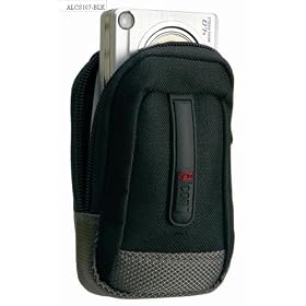 Icon ALCS107-BLK Small Point and Shoot Camera Case (Black) by Icon