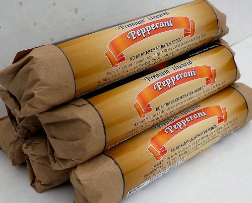 Pepperoni (6 pack) Milan Nitrate Free 8oz sticks dry cured