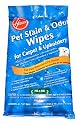 Hoover Pet Stain and Odor Removal Wipes, 30-Count, 40328015