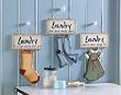 Set Of 3 Hanging Laundry Room Signs Wall Decor by Collections Etc