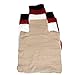 Knit Dickeys Sport Set of 4 (Black, Red, White and Tan),one size