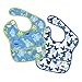 Disney Baby 2-pack Waterproof SuperBib - Blue Monsters and Mickey Icon