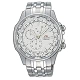 Orient Mens World-Time White Automatic Watch #CEY04003W by Orient