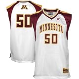 Minnesota Golden Gophers #50 White Courtside Basketball Jersey