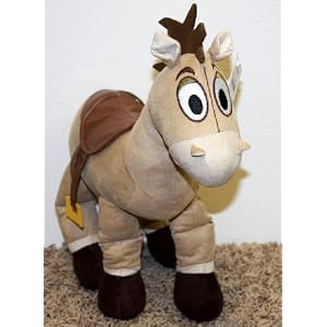 Disney Toy Story Oversized Large 15 by 14 Woody's Plush Bullseye Horse Doll Mint with Tags by