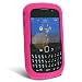 Silicone Skin Case for Blackberry Curve 8520, Hot Pink