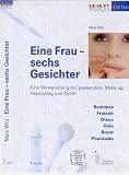 Eine Frau - sechs Gesichter. Eine Verwandlung mit passendem Make-up, Hairstyling und Outfit