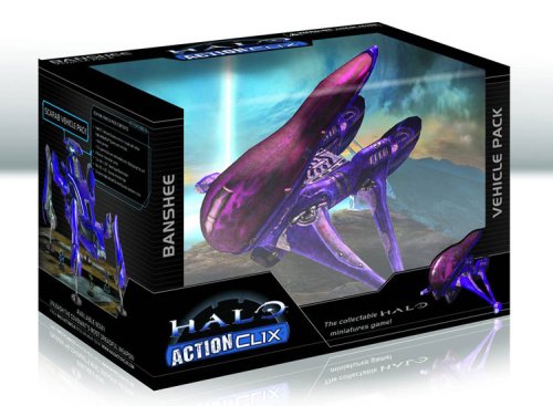 Childrens Toyshop  Toys : HALO ActionClix: Banshee Vehicle Pack