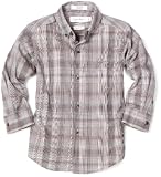 Calvin Klein Dress Up Boys 8-20 Long Sleeve Plaid Shirt