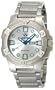 REACTOR Men's 72002 Meltdown Silver Dial Stainless Steel Bracelet Watch
