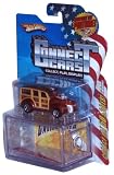 Hot Wheels 2008 Connect Cars Series 1:64 Scale Die Cast Car with Display Case #31 of 50 - California '40s Woodie Station Wagon