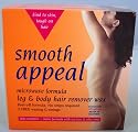 Smooth appeal leg & body hair remover wax waxing kit