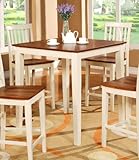 Parawood Furniture Vernon Collection Counter Height Dining Table