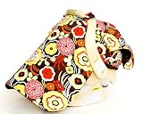 Peanut Shell Infant Car Seat Cover/Canopy (Chocolate Bloom)
