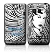 Girl Design Protective Skin Decal Sticker for LG Dare Cell Phone