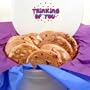 One Dozen Gourmet Cookies in Thinking of You Tin - Great Care Package for Homesick College Students