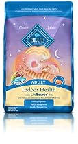 Blue Buffalo Adult Cat Indoor Formula Dry Cat Food, 15 lb Bag
