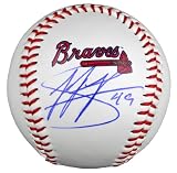 Jair Jurrjens Autographed Atlanta Braves Logo Baseball - GAI - Autographed Baseballs