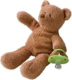 Binkibear The Original Pacifier, Classic Brown
