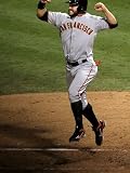 Texas Rangers v. San Francisco Giants, Game 5: Cody Ross Photographic Poster Print by Stephen Dunn, 18x24