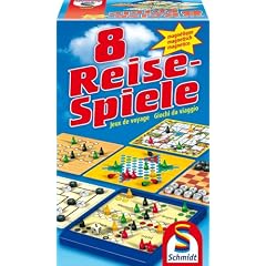 Schmidt Spiele 49102 8 Reise-Spiele, magnetisch NEU