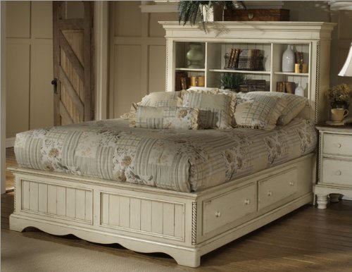 Hillsdale Furniture 117X-X74 / 117X-X83 / 117X-X73 Wilshire Bookcase Bed with Storage