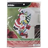 BUCILLA 86576 Santa's Mailbox Felt Applique Stocking Kit, 18-Inch