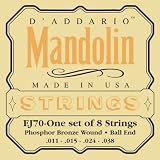 D'Addario Set Mandolin Pb Lite Ball