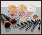 IQ Natural 16pc Bare Beauty Minerals Makeup Kit With Silk Primer and FREE BAG!!. All Natural Cosmetics!