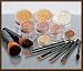 IQ Natural 16pc Bare Beauty Minerals Makeup Kit With Silk Primer and FREE BAG!!. All Natural Cosmetics!
